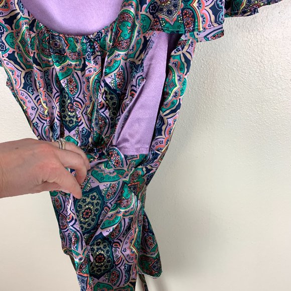 Lane Bryant 14/16 Paisley Blouse - Picture 6 of 9